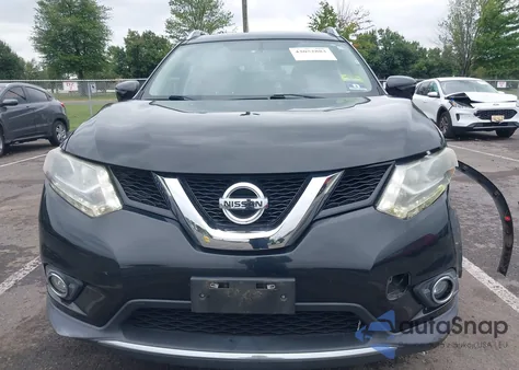 2016 Nissan Rogue Sl z USA, uszkodzony, nr VIN 5N1AT2MV1GC736706